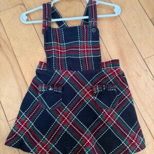 Janie and Jack Plaid Jumper - 12 to 18 Months